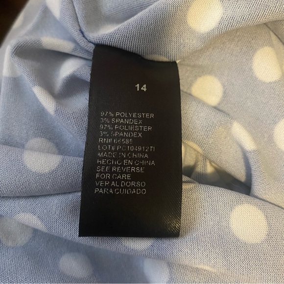 Flowy polka dot summer dress - Picture 5 of 6